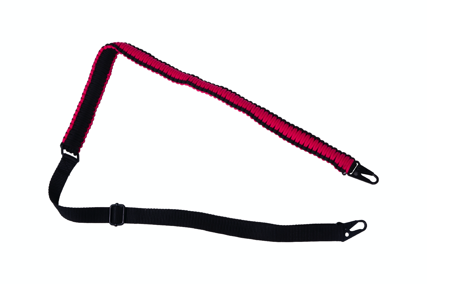 Bærerem, 2-punkts, Quick Detach Sort/Lyserød 1