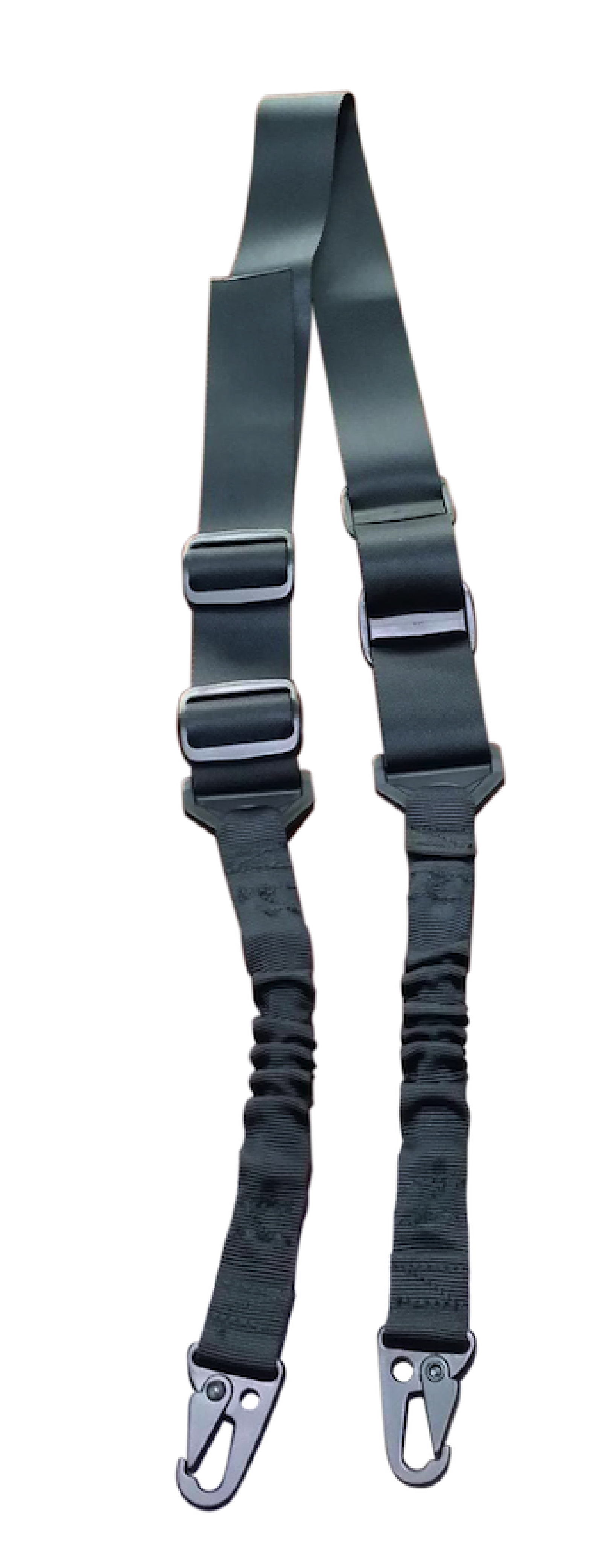 Bærerem, 2-punkts, Polyster RIBBON, Sort 1