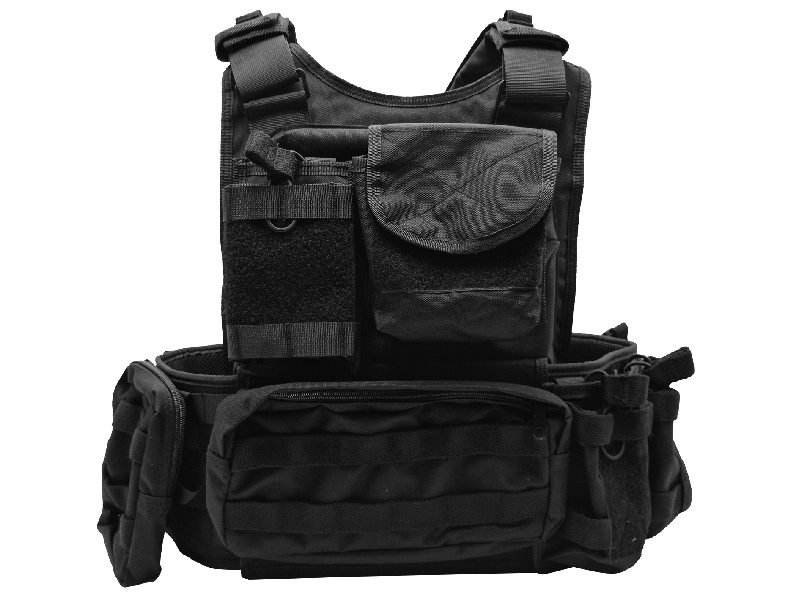 Swiss Arms Heavy Vest, Sort, str. one size  2