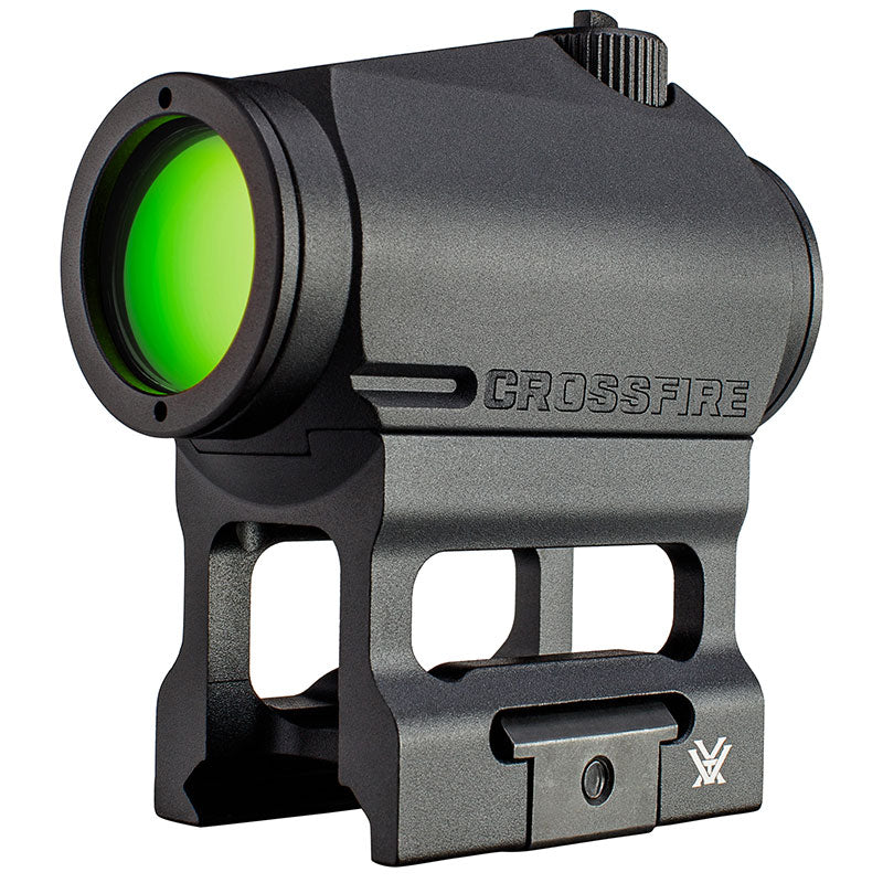 Vortex - Crossfire II Green Dot sigtet, Sort, (2 MOA) 20mm montage 1