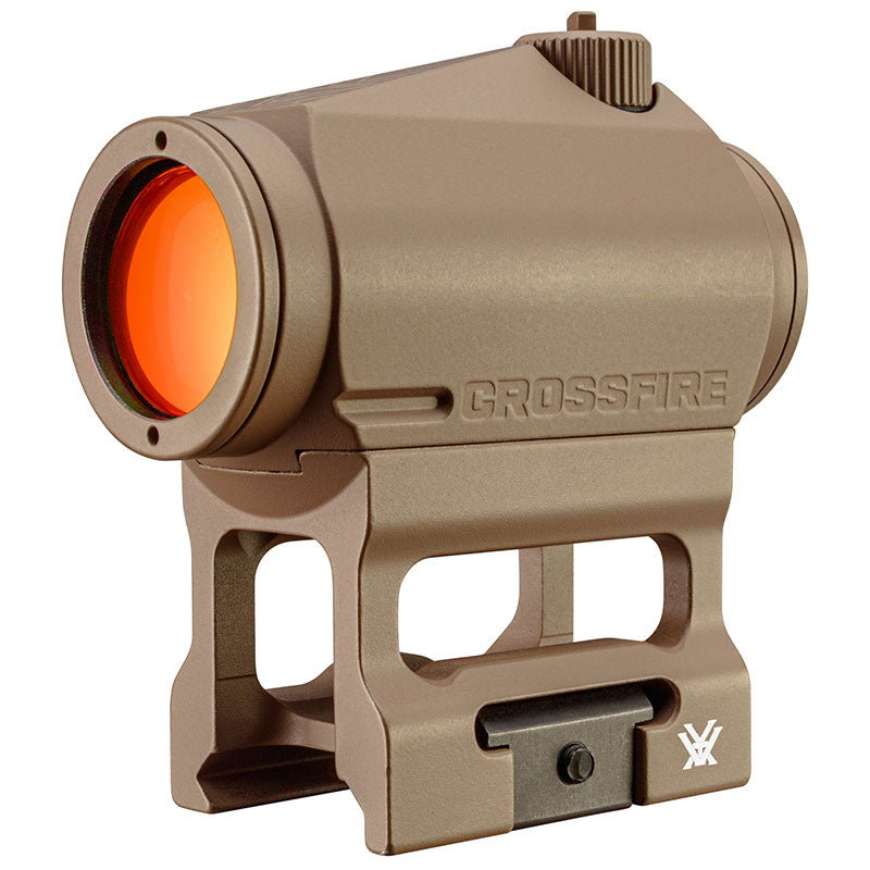 Vortex - Crossfire II Red Dot sigtet, Tan, (2 MOA) 20mm montage 1