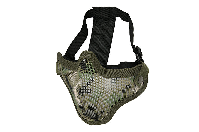 Ansigts beskytter, med gitter, halv, Carmoflage 1