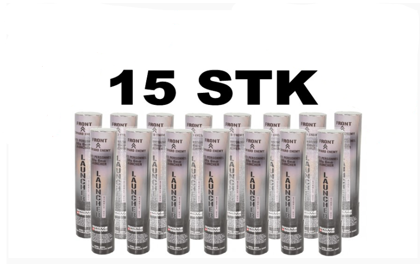 TILBUD - 15 stk Engangs Granatkaster med 300 BIO kugler 1