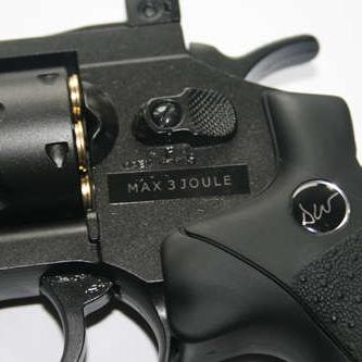 ASG - Dan Wesson 8 Revolver Sort, GNB - Co2 4