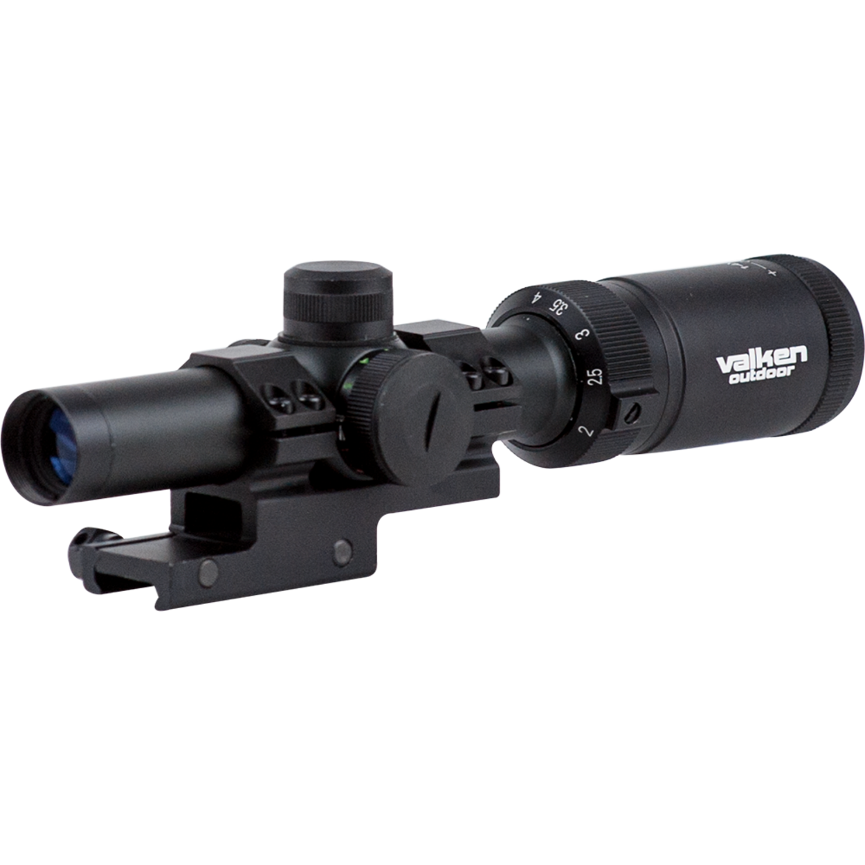 Optics - V Tactical Scope 1-4x20 w/Mount Mil-Dot Reticle 1