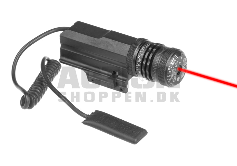 Rød laser incl. montage. 3