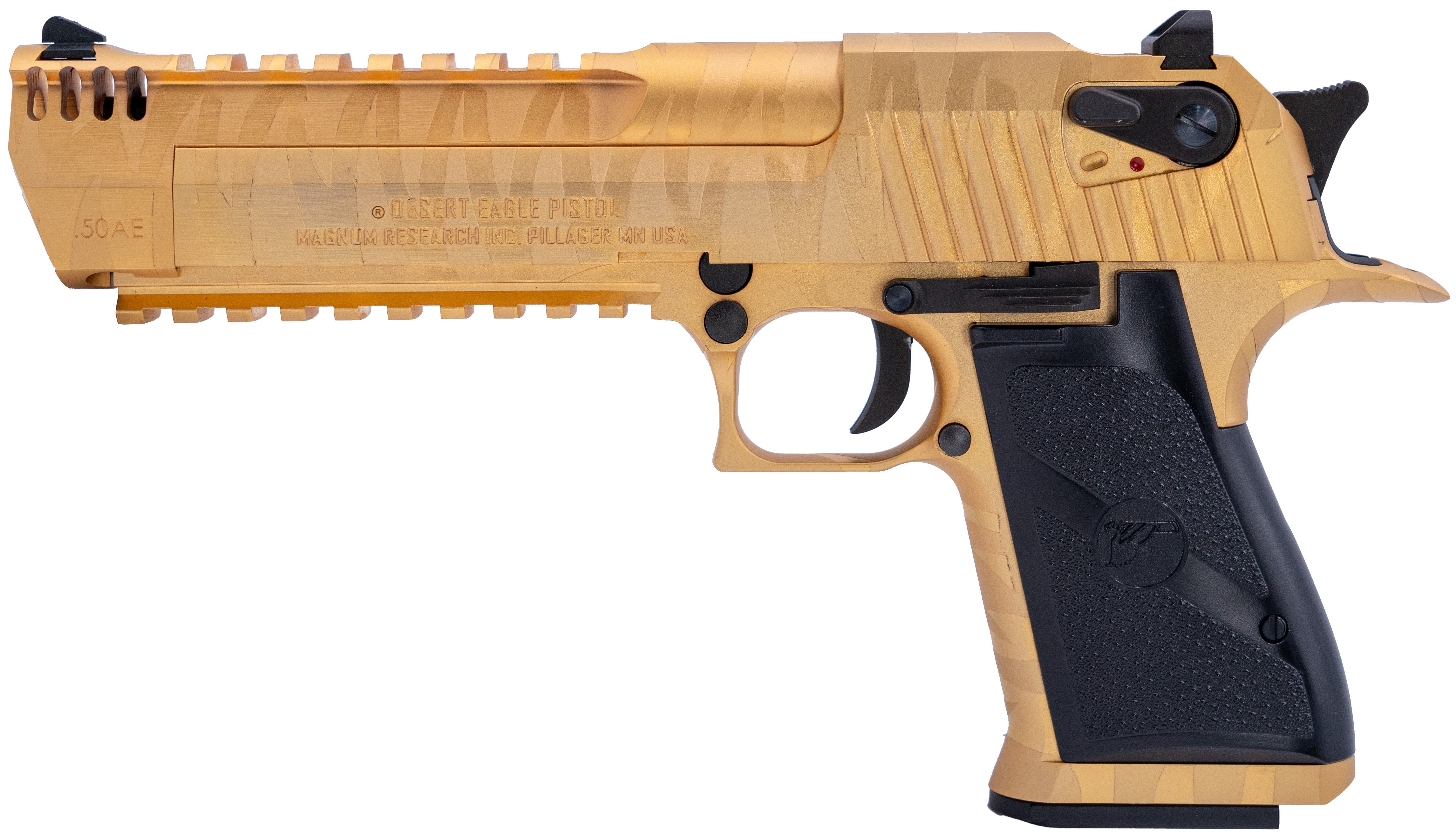 Cybergun - Desert Eagle L6 Tiger Stripes, guld, GBB - Gas 1