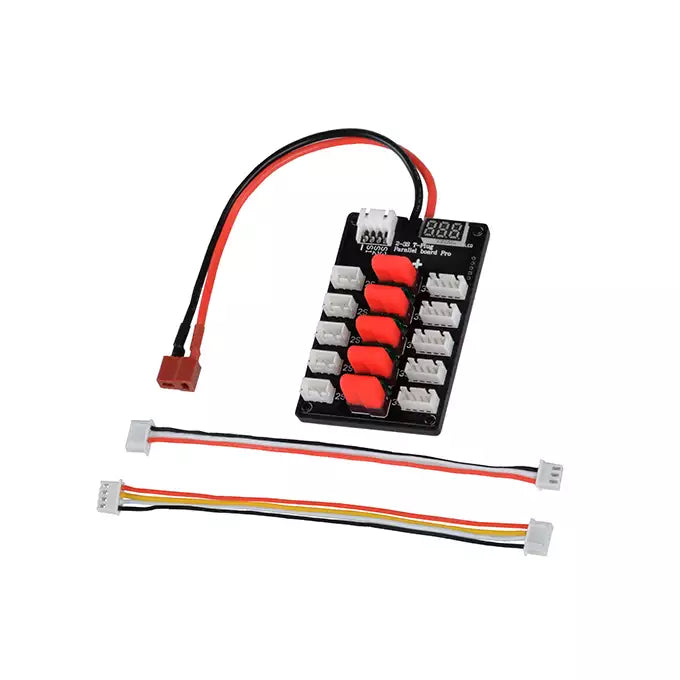 Adapterstik, opladning af op til 5 batterier 1