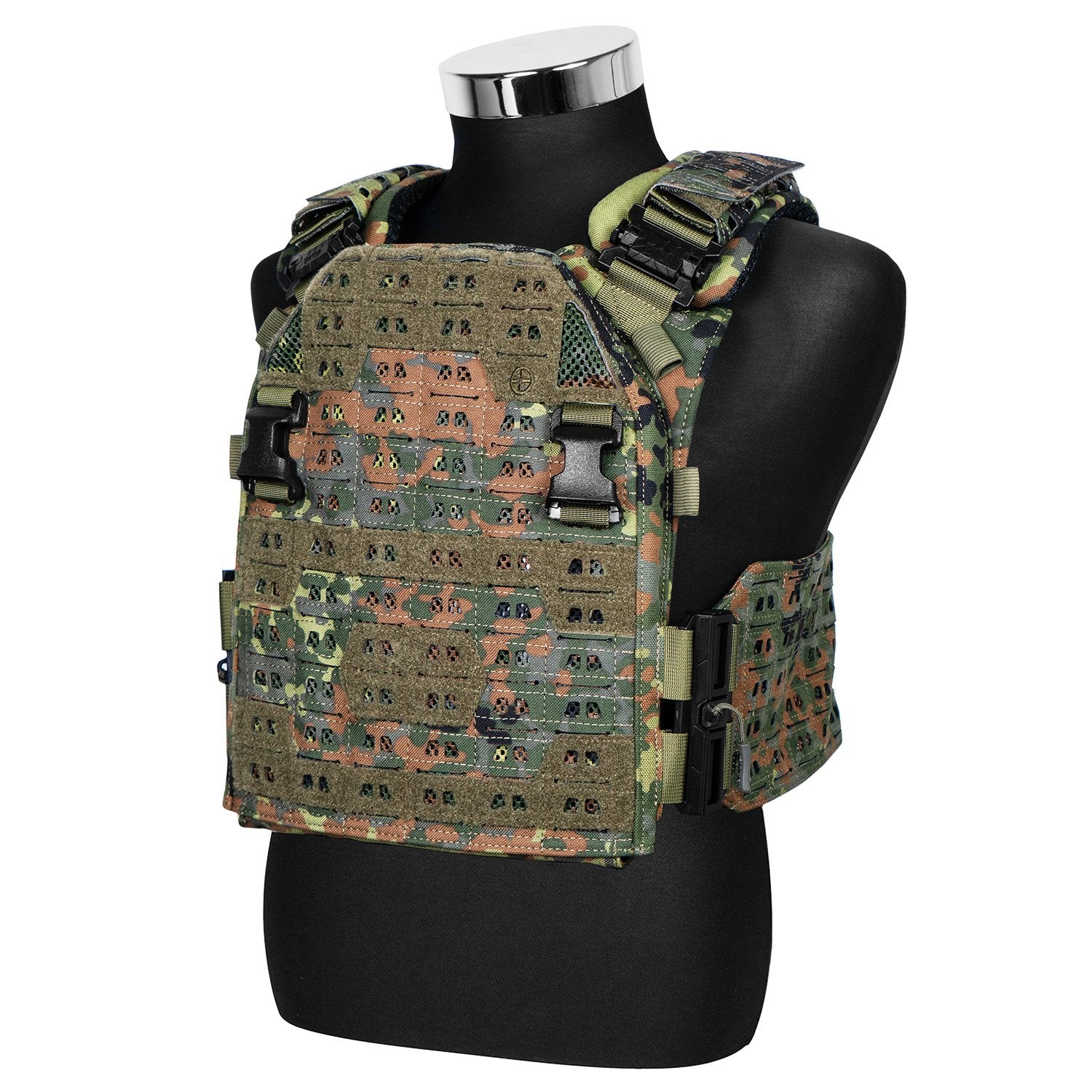 Novritsch - ASPC 1.2  Airsoft Plate Carrier Vest, Flecktarn, str. one size 1