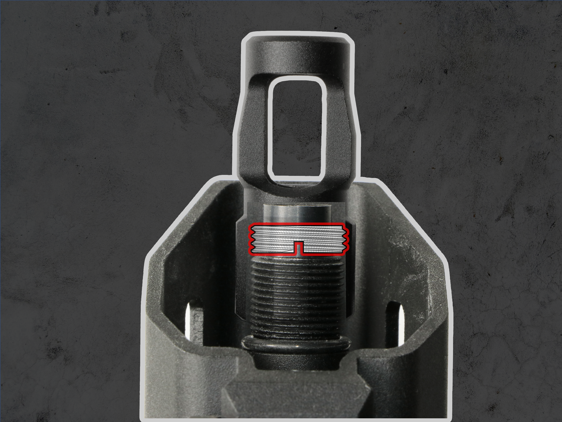 Airtech Studios -  G&G SMC-9 IBS inderløb Løbsstabilisator 11