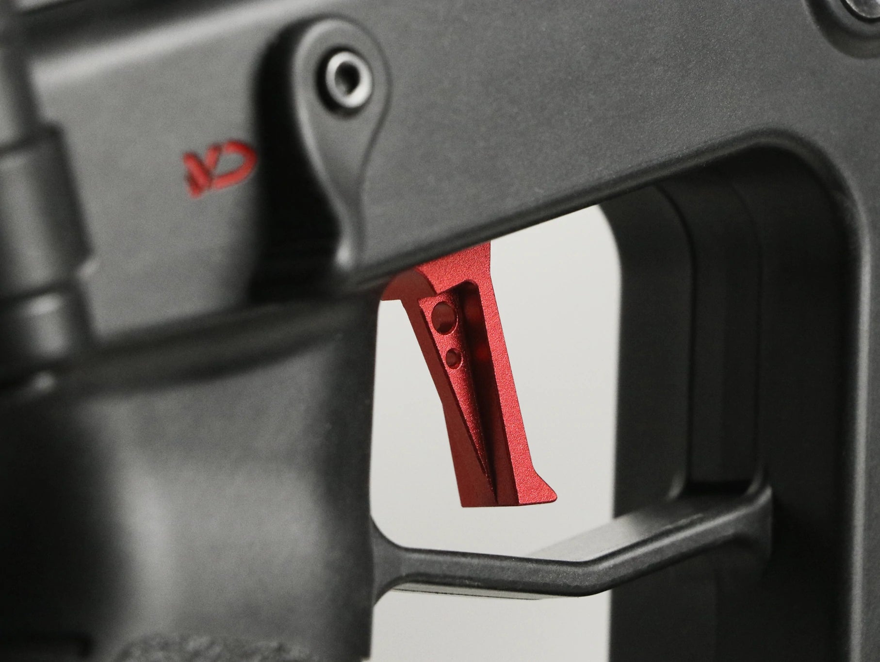 Airtech Studios - Krytac Kriss Vector Speed Flat Trigger Blade, Rød 2