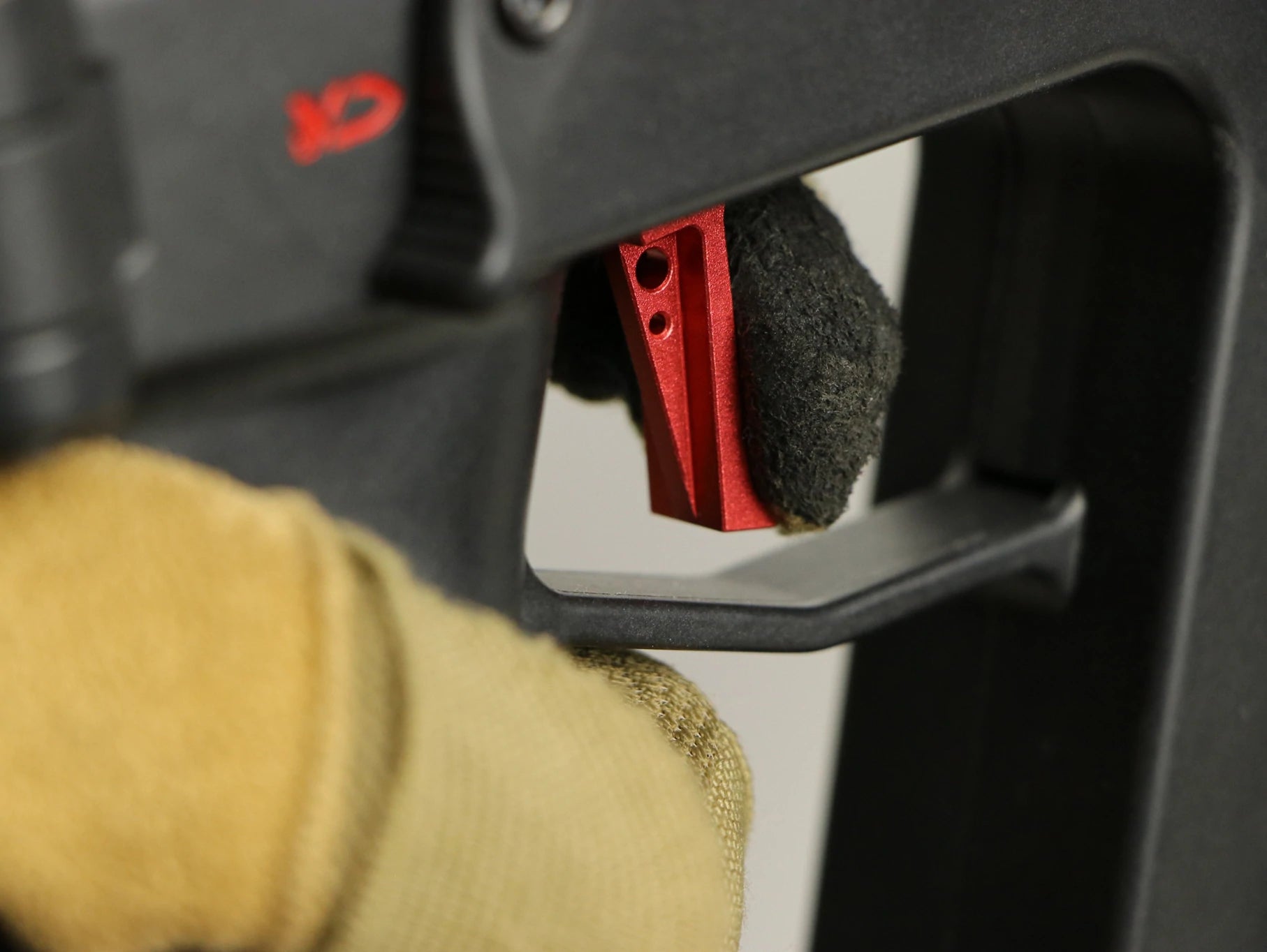 Airtech Studios - Krytac Kriss Vector Speed Flat Trigger Blade, Rød 3