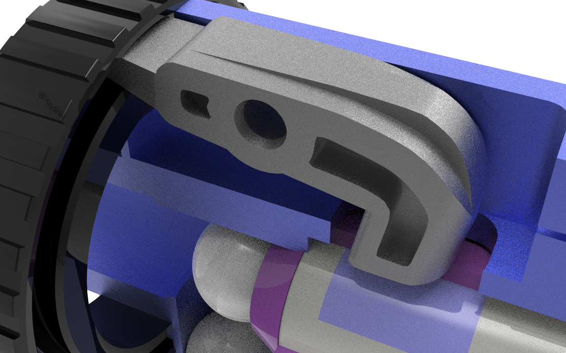 Airtech Studios - Prowin M4 Hop-up kammer - Modified R-HOP Arm 10