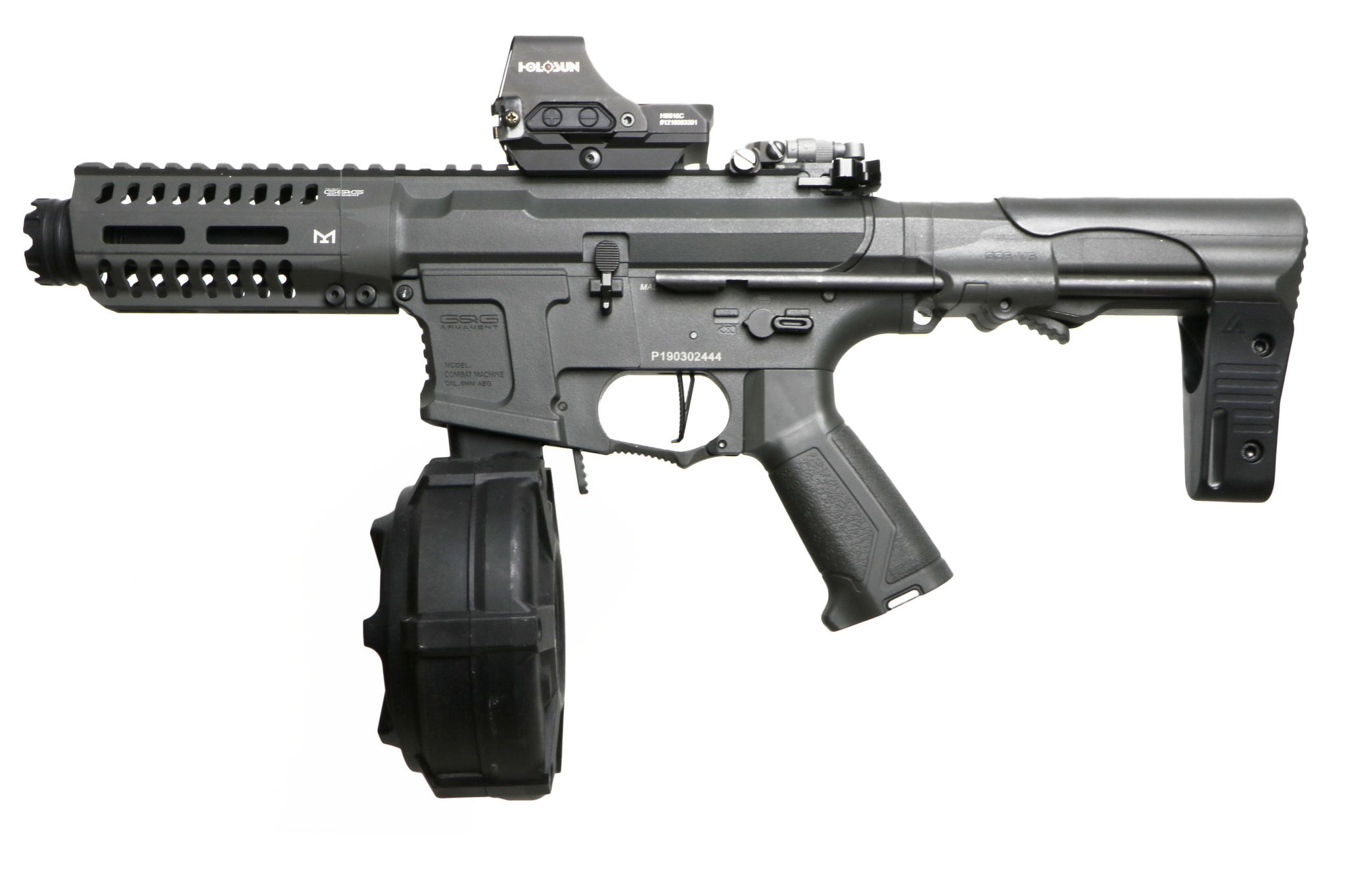 Airtech Studios - Stock-Butt Extension G&G ARP9 & 556 Series GOS-V5 Series, sort 9