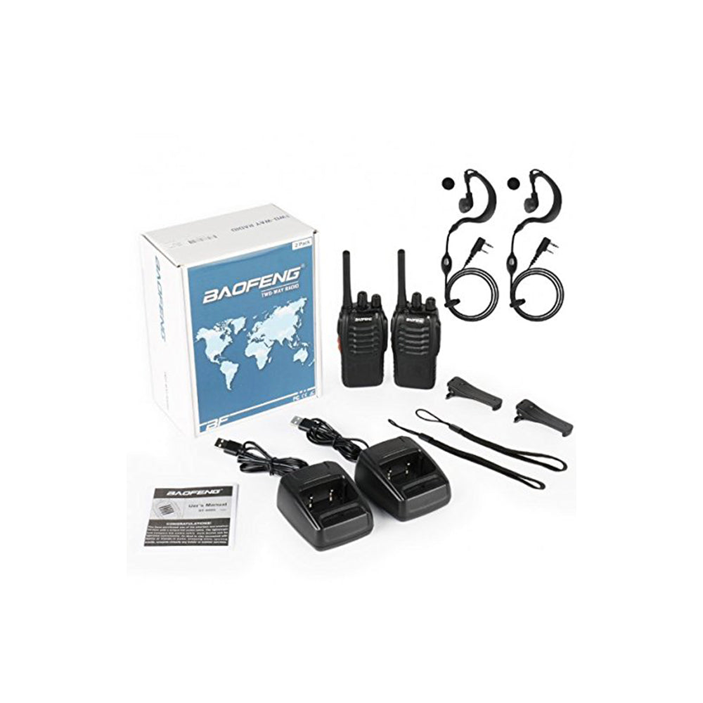 Baofeng Radio BF-88E FRS/PMR 2W/0.5W (2 stk i en pakke) 2