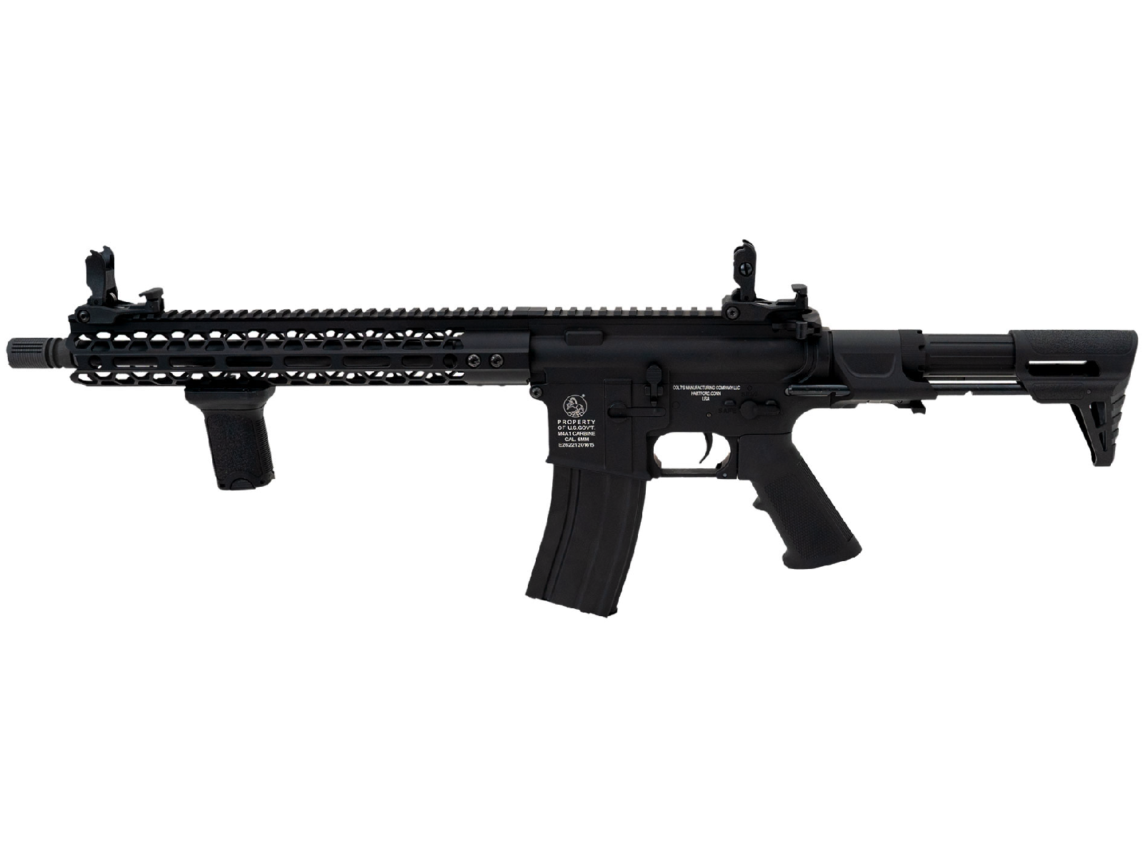 Cybergun - Colt M4 Mike, Full metal, Sort 1