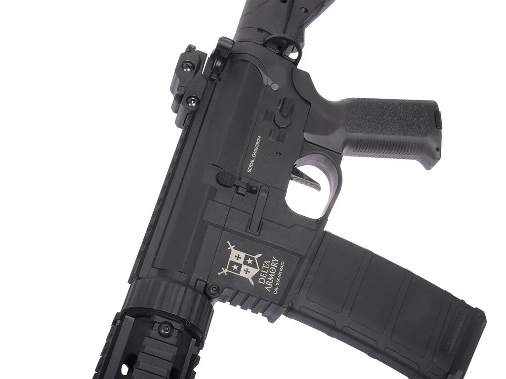 Delta Armory - AR15 SilentOps 9" Eagle Charlie, SportLine, Sort