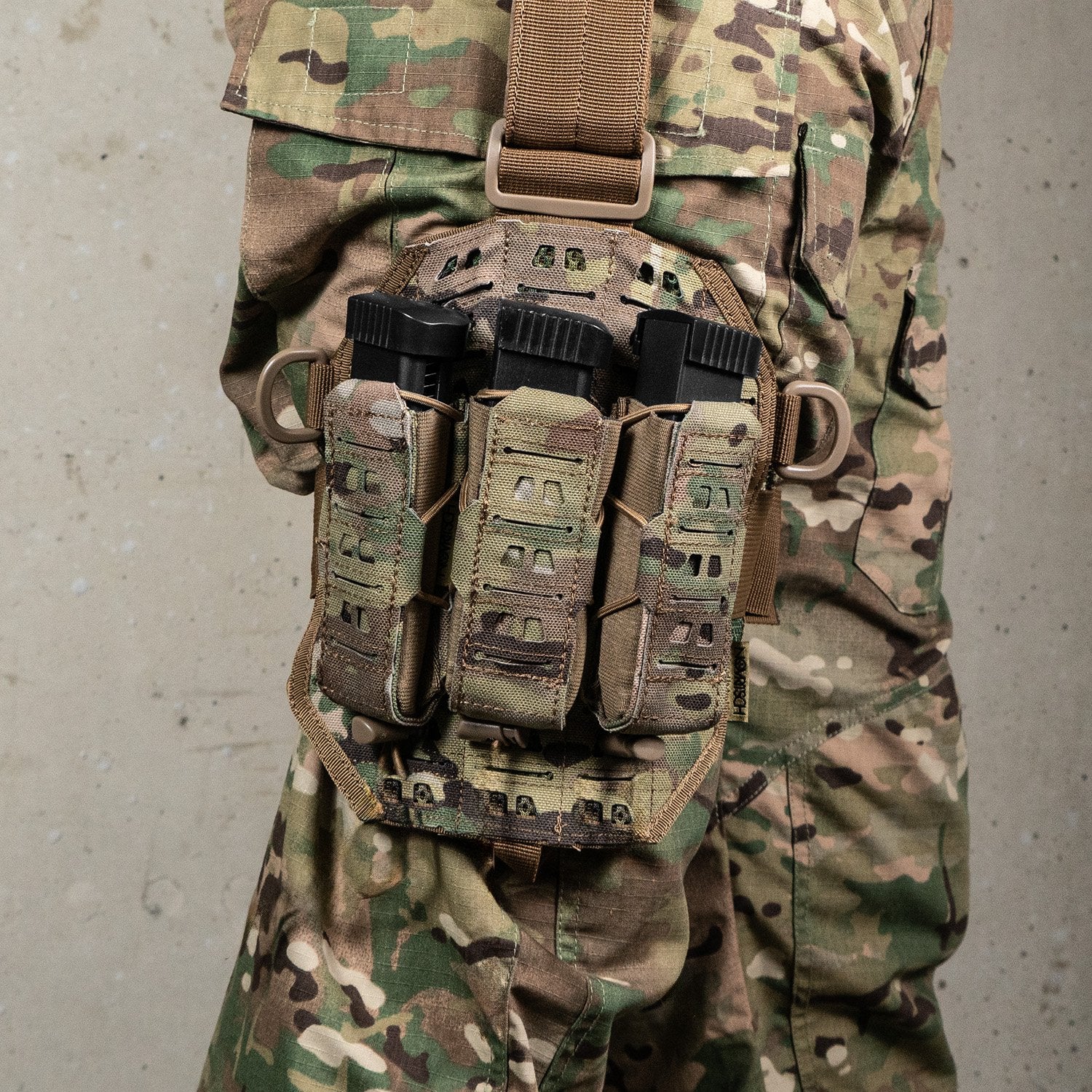 Novritsch - Molle Dropleg Molle Platformh, Grøn 2