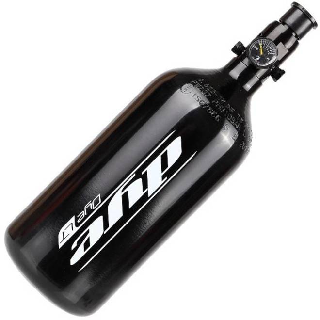 Dye HPA Tank, 0,8 liter, 48ci, 3000 PSI, aluminium, incl. regulator 1