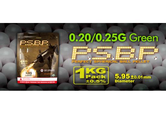 G&G - 0,25 Gram 4000 stk. P.S.B.P. Grøn 1