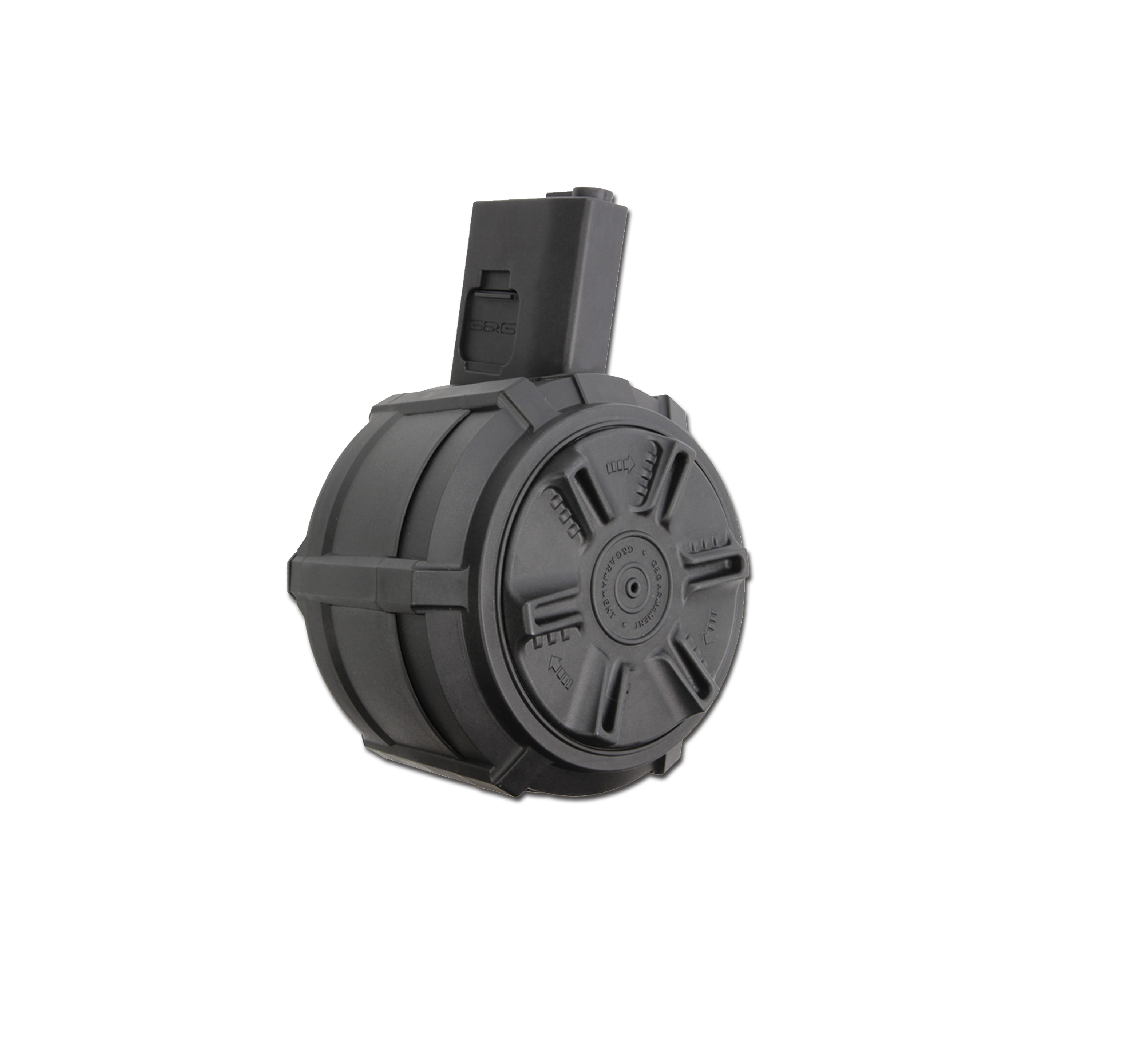 M4/M15/16, 2300 skuds. ELECTRIC drum magasin, Sort. 1