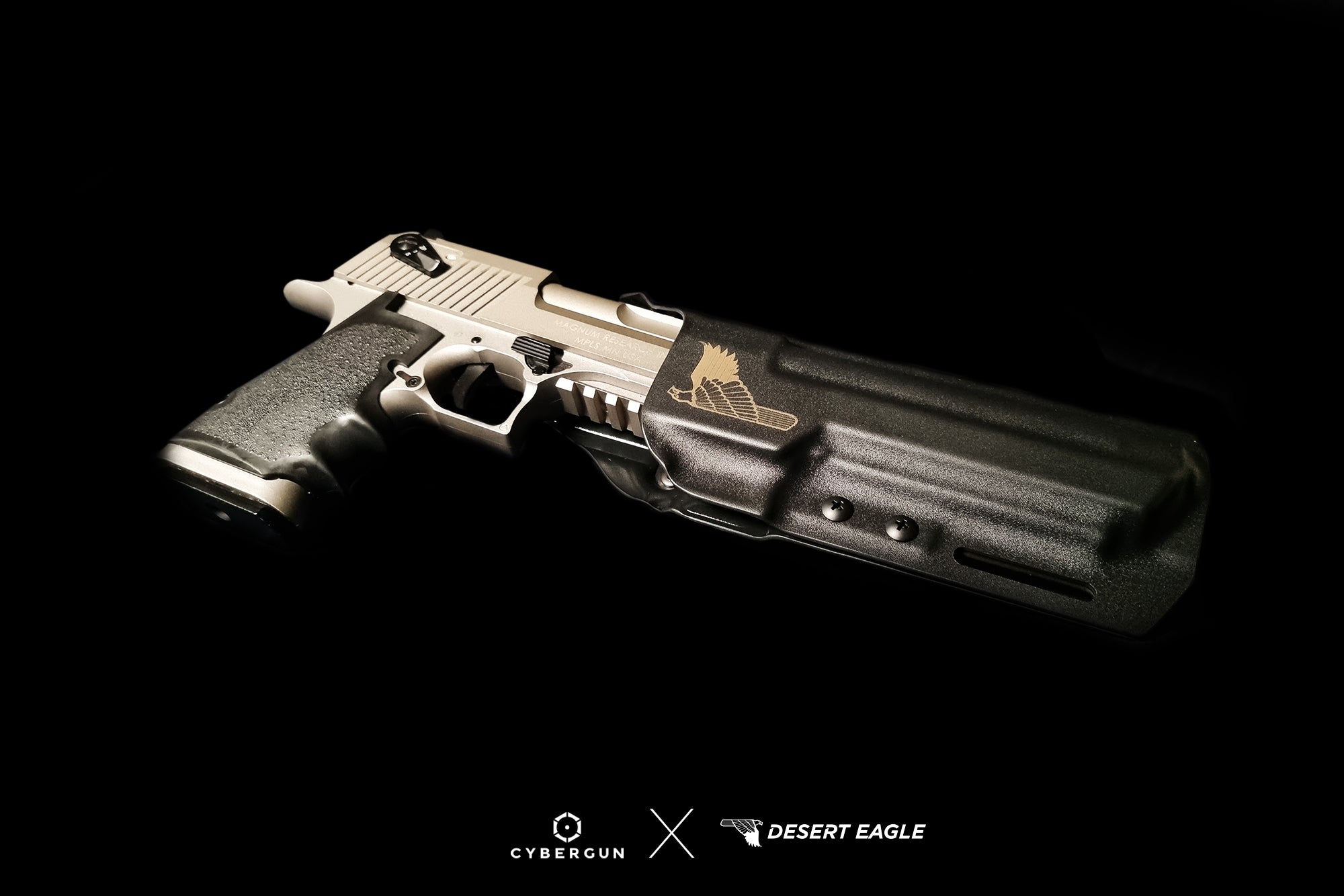 Bæltehylster til Desert Eagle modeller Polymer, Sort. 4