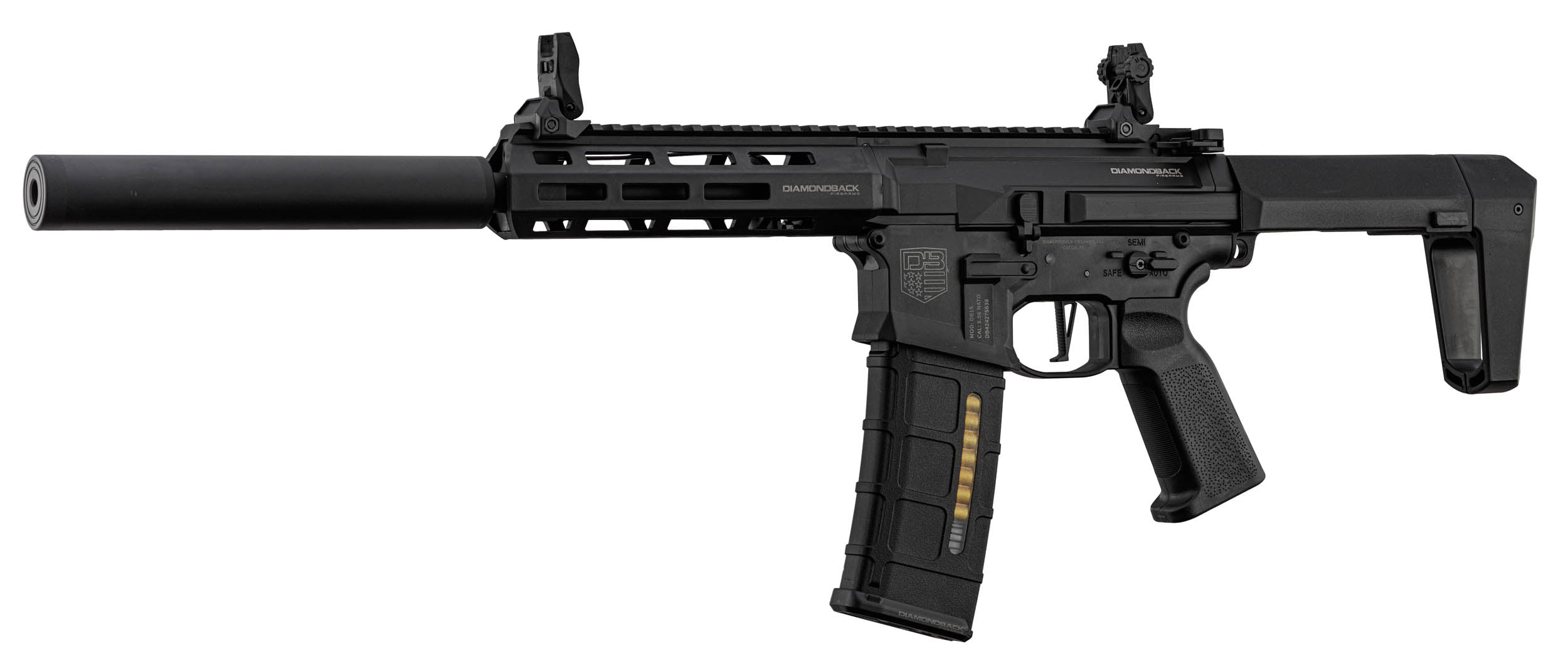 DIAMONDBACK - DB15 AP306 7'' - NOIR BO 1