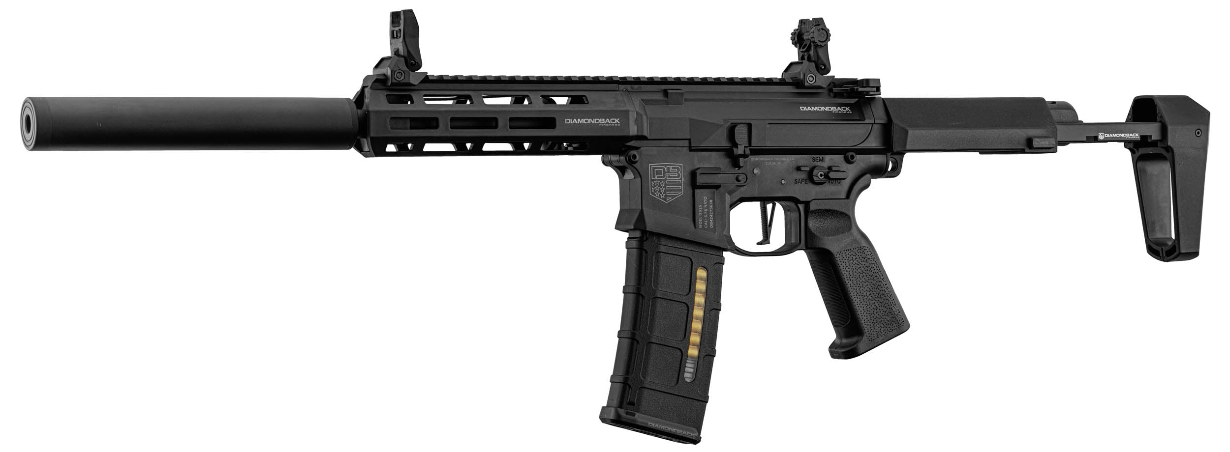 DIAMONDBACK - DB15 AP306 7'' - NOIR BO 2