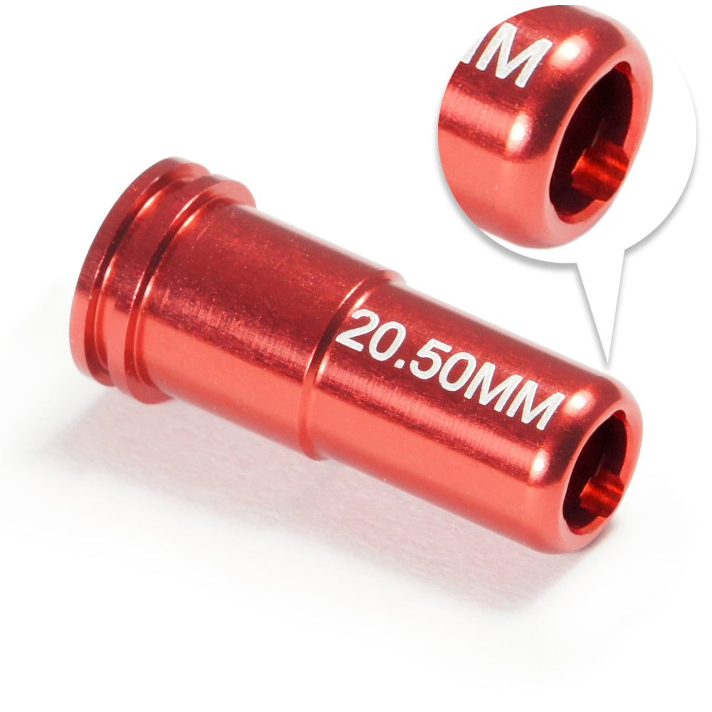 Maxx Model - CNC Aluminum Nozzle med Double O-Ring (20,50mm) til Airsoft AEG Series 3