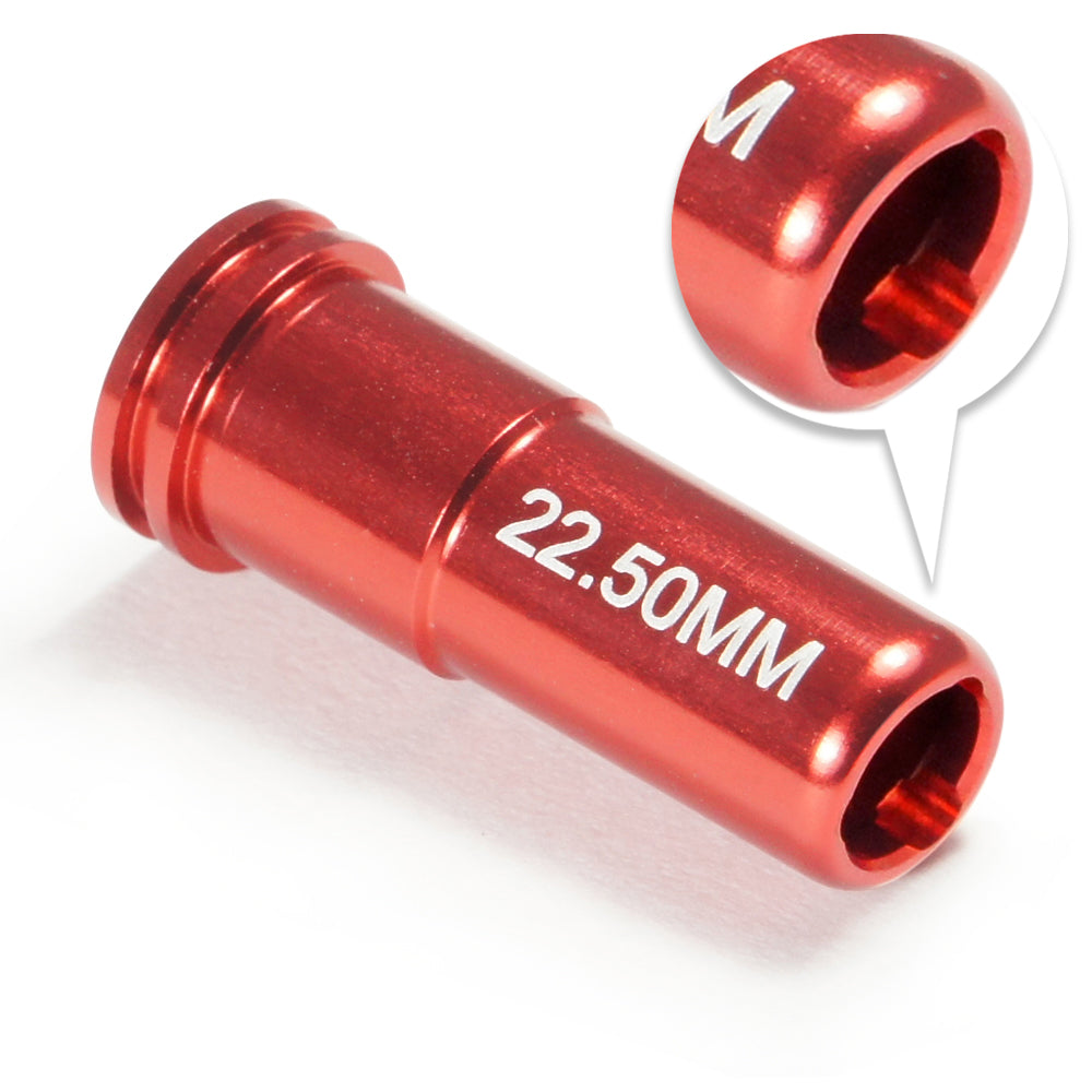 Maxx Model - CNC Aluminum Nozzle med Double O-Ring (22,50mm) til Airsoft AEG Series 3