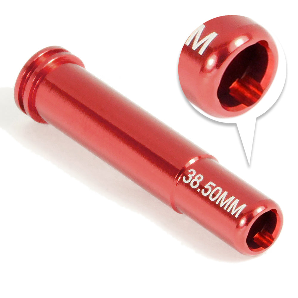 Maxx Model - CNC Aluminum Nozzle med Double O-Ring (38,50mm) til Airsoft AEG Series 3