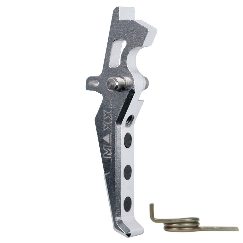 Maxx Model CNC Aluminum Advanced Trigger (Style E) til M4/M16  Sølv 2