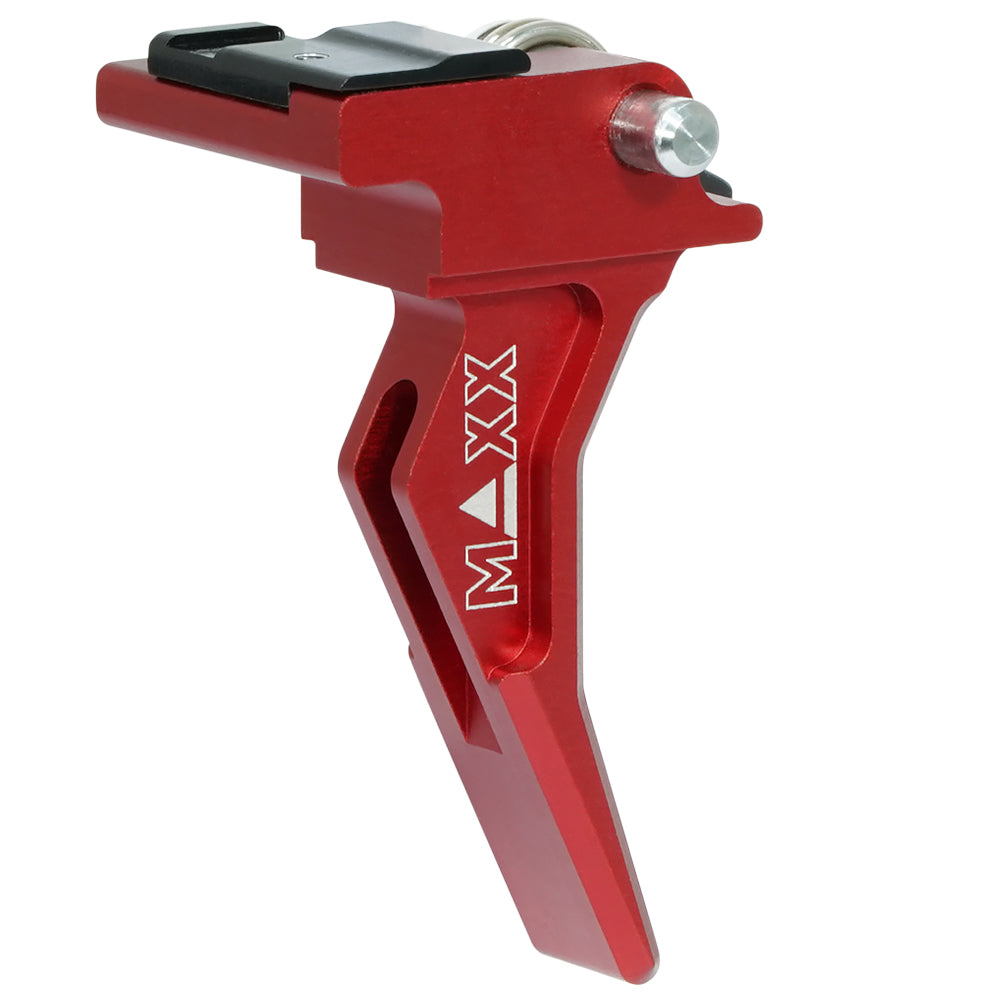 Maxx Model Aluminum Advanced Speed Trigger (Style B)  til EVO  Rød 3