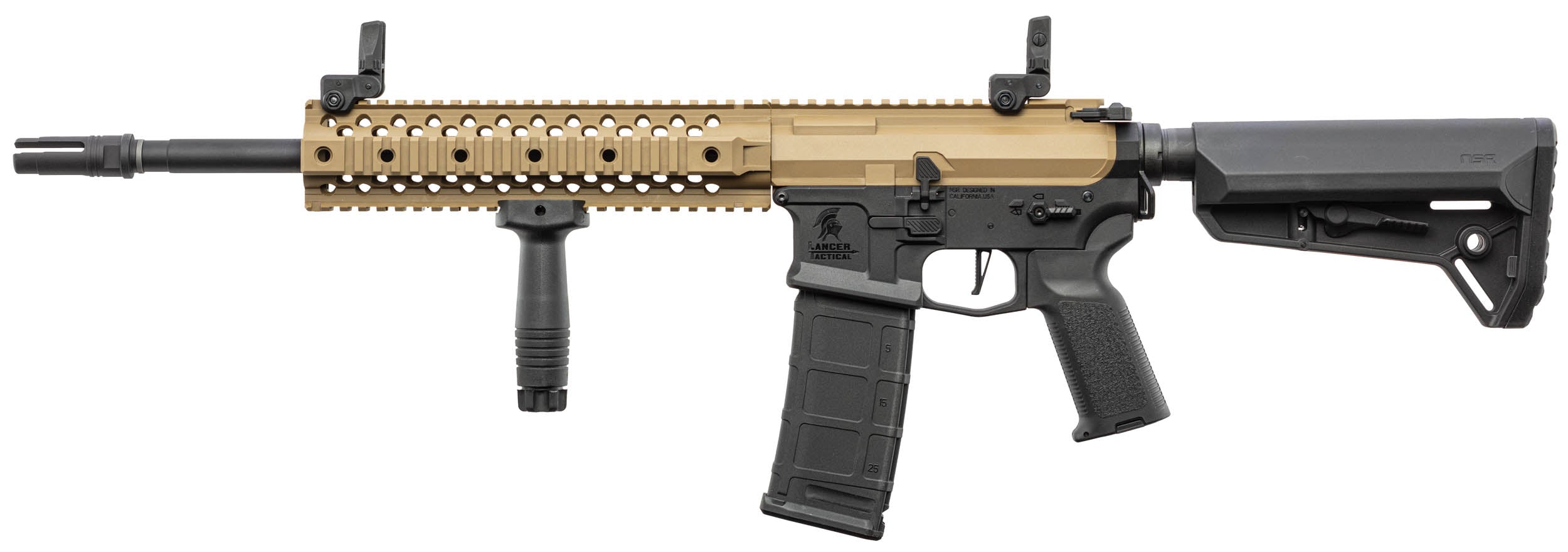 Lancer Tactical - LT-12, GEN2, M4 NSR, Dual Ton