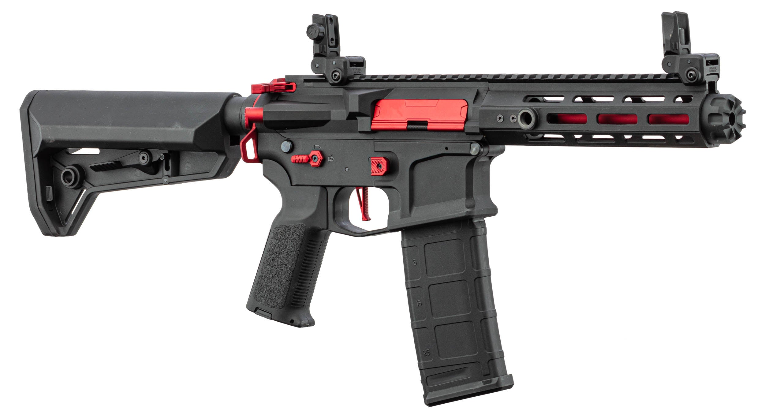 Lancer Tactical - LT-32 Hellion, NSR, Sort/Rød
