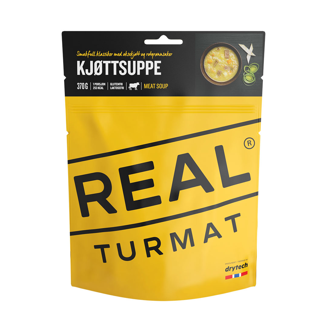 Real Turmat Foodpack Oksekødssuppe (254 Kcal) 2