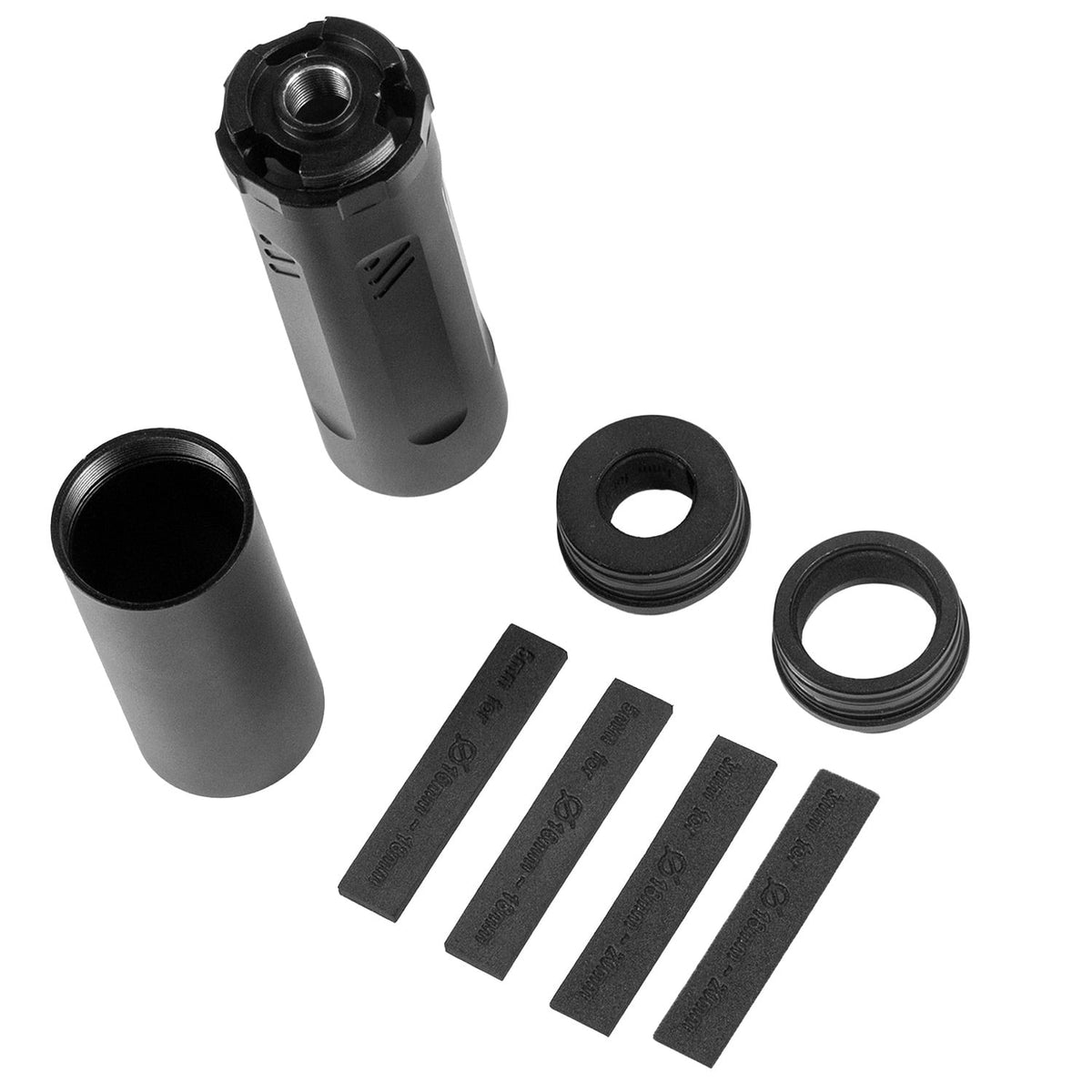 Novritsch - Overbarrel Mock Lyddæmper/Suppressor, 220mm x 40 mm