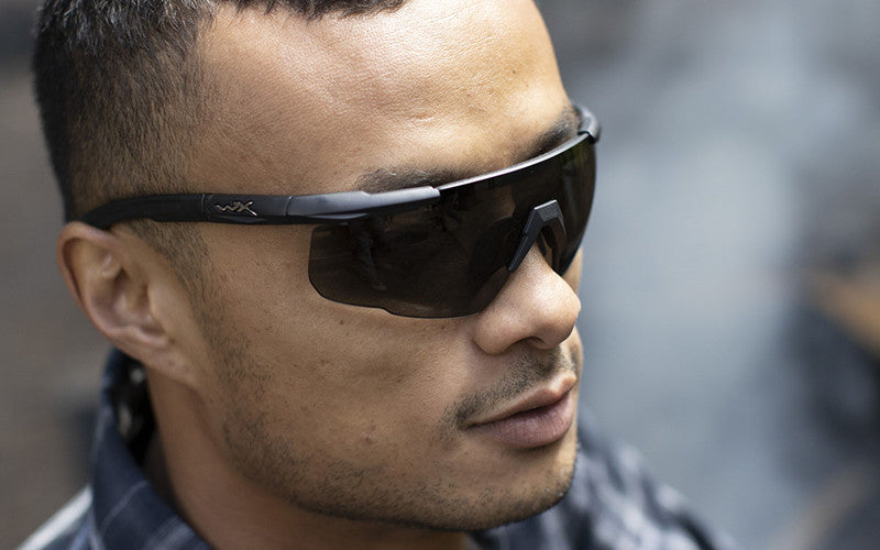 Wiley X - SABER ADVANCED, Glas Grå/Klar. / Stel Mat Sort 8