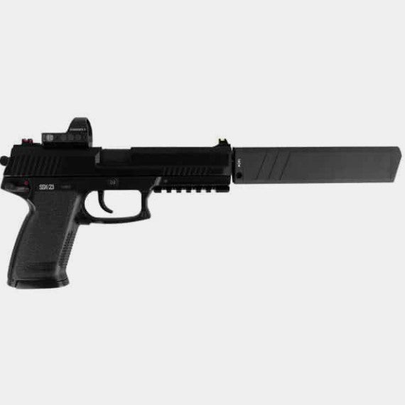SSX23/MK23 Modular Suppressor Â V2 i metal, Sort. 4