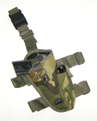 Lårhylster til pistol, højre, Woodland 1