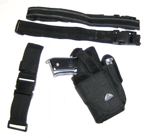 Lår/bæltehylster til pistol, Woodland. 2