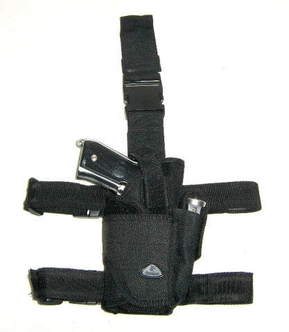 Lår/bæltehylster til pistol, Sort. 1