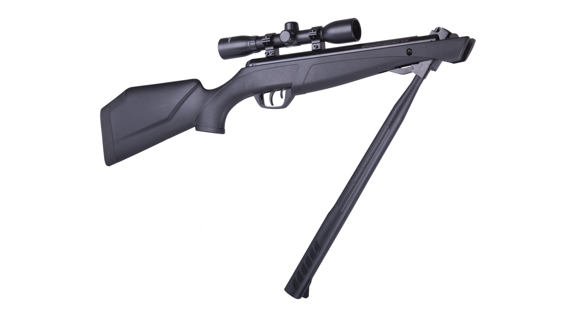 Crosman - Shockwave m/lyddæmper m/4x32 kikkert, 4,5mm (Cal.177) 3