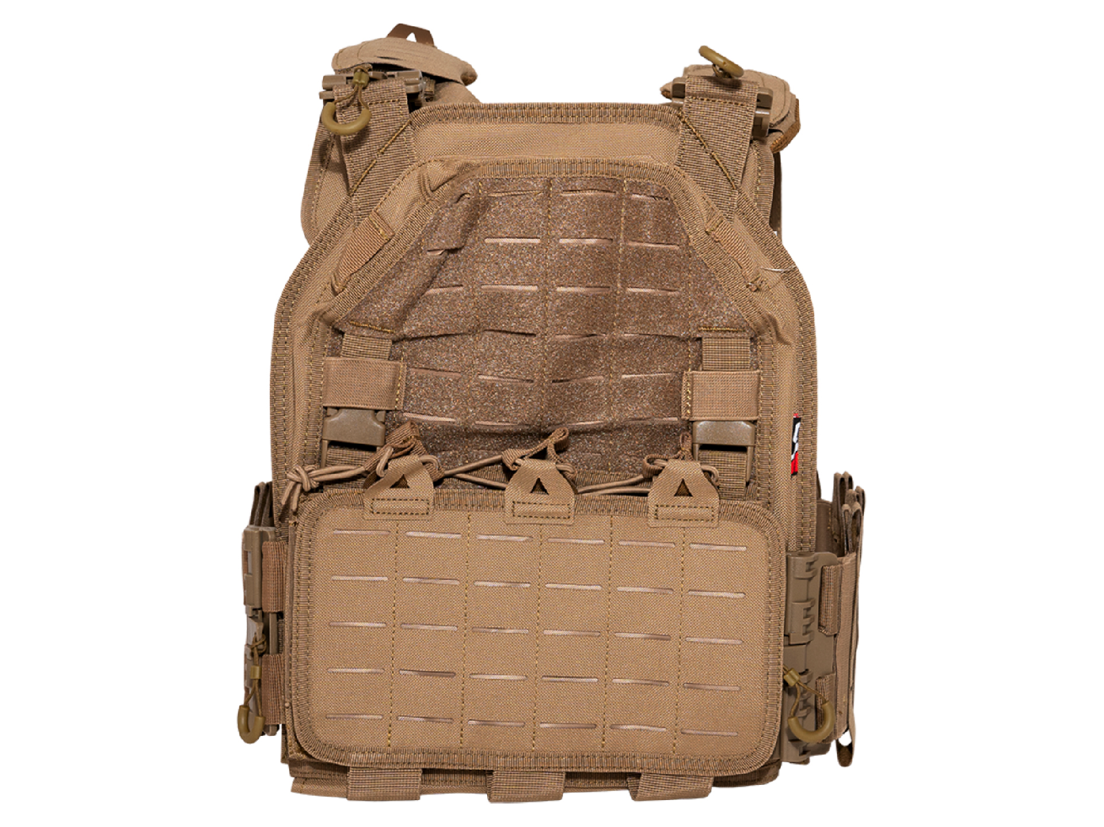 Swiss Arms Quick Detach Plate Carrier Vest, Coyote, str. one size  1