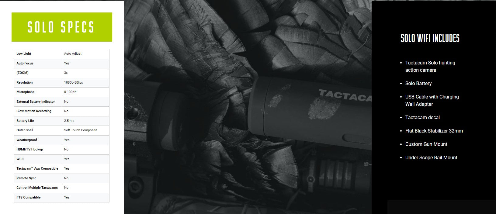 Tactacam - Solo Hunter Package 5