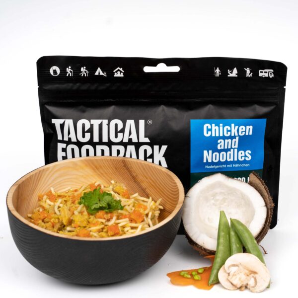 Tactical Foodpack Chicken and Noodles (550 Kcal) 1