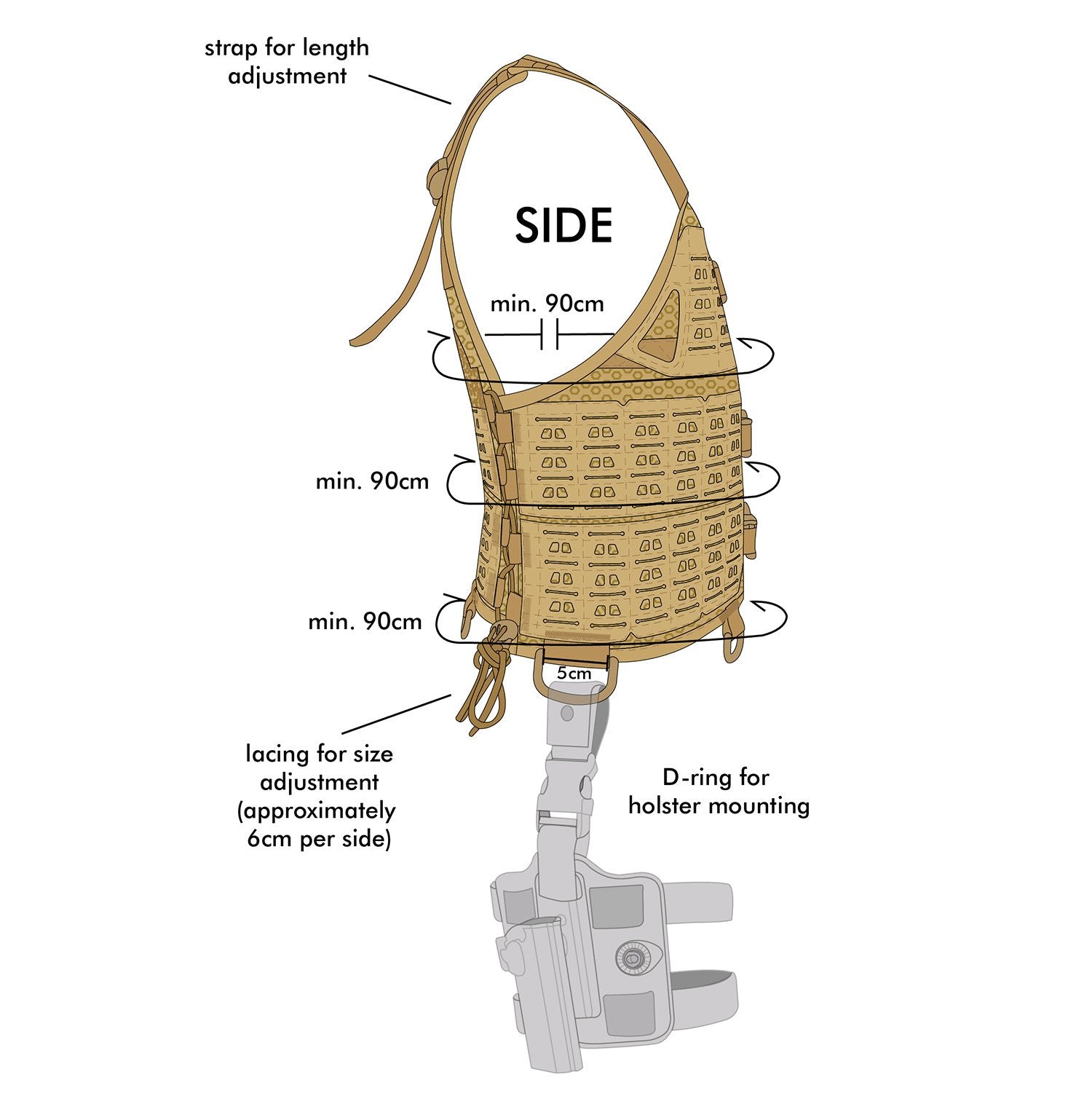 Novritsch - Tactical Vest 1.0, ACP, str. one size 13