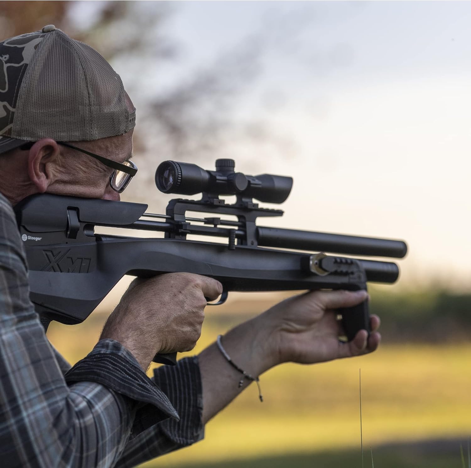 Stoeger - XM1 Bullshark Combo PCP Luftgevær 4,5mm (Cal.177) 6