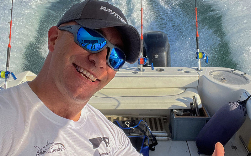 Wiley X - WX BREACH, Glas CAPTIVATE Polaroid Blå Spejl. / Stel Mat Grå 6