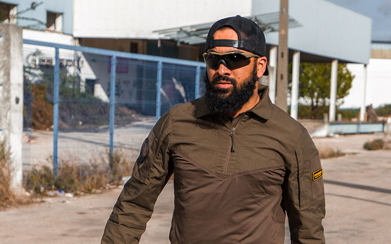 Wiley X - WX VAPOR 2.5, Glas Grå/Klar/Lys Orange. / Stel Mat Tan 6